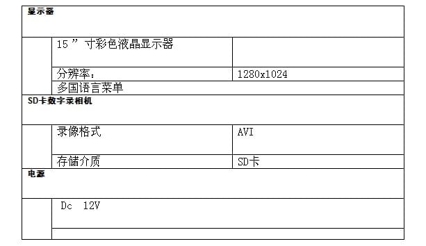 車底檢查鏡MCD-V8